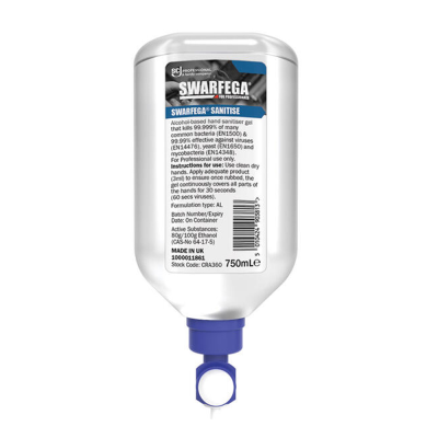 Swarfega Skin Safety Cartridge 750ml - Sanitise