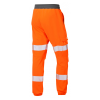 Leo Hawkridge Rail Hi-Vis Orange Jog Trousers - 2XL