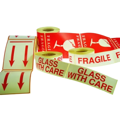 ROLLS S/A LABELS 6 X 2PTD RED