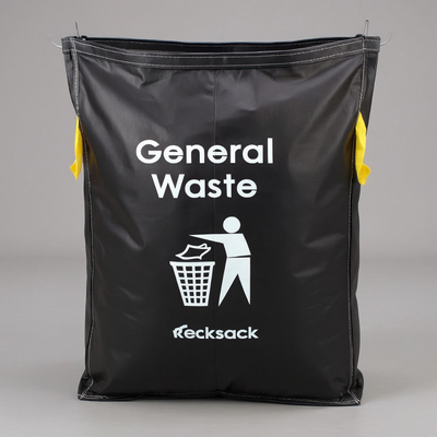 BLUE "GENERAL WASTE" RACK SACK